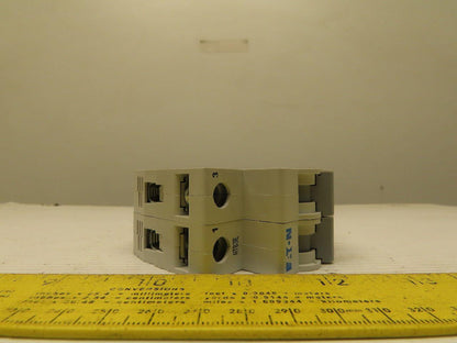 Eaton Cutler Hammer WMZS2D07 7AMP 2Pole Circuit Breaker DIN Rail Mount