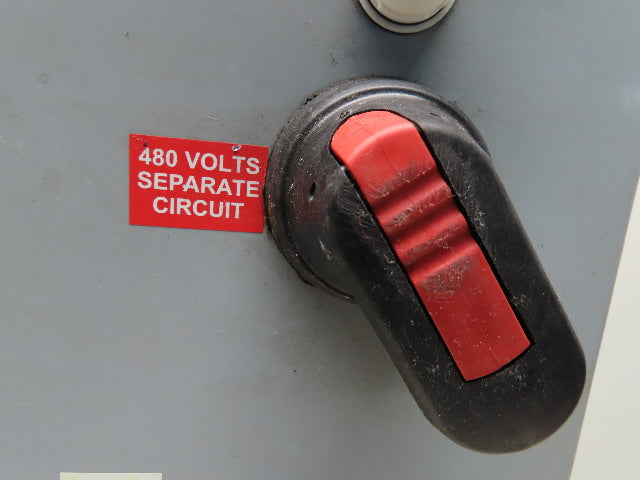 Daykin GPFB-03 Enclosed Transformer Disconnect 1500VA 480V Pri 120V Sec 1PH