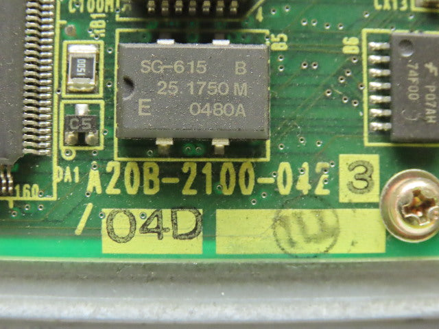 Fanuc A20B-2100-0423/04D Circuit Board