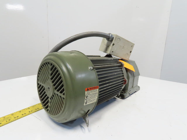 Browning 0cbn20202SB622MT1803 Inline Gear Motor 22:1 Ratio 208-230/460V 3Ph