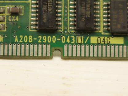 Fanuc A20B-2900-0430/04C Memory Module Daughter Board Lot of 4