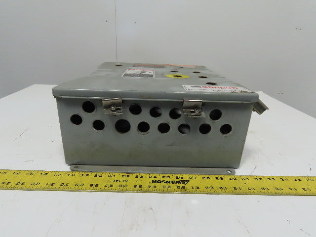 Steel Wall mount Electrical Enclosure 16x14x6" W/Back Plate Back