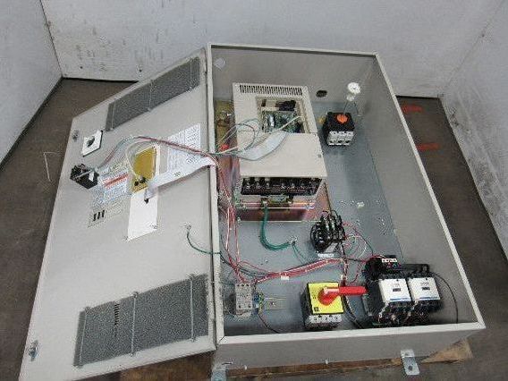 Yaskawa E7LVB052G VFD Drive Bypass Assembly 51KVA 380-480V In 0-480V Out 50/60HZ