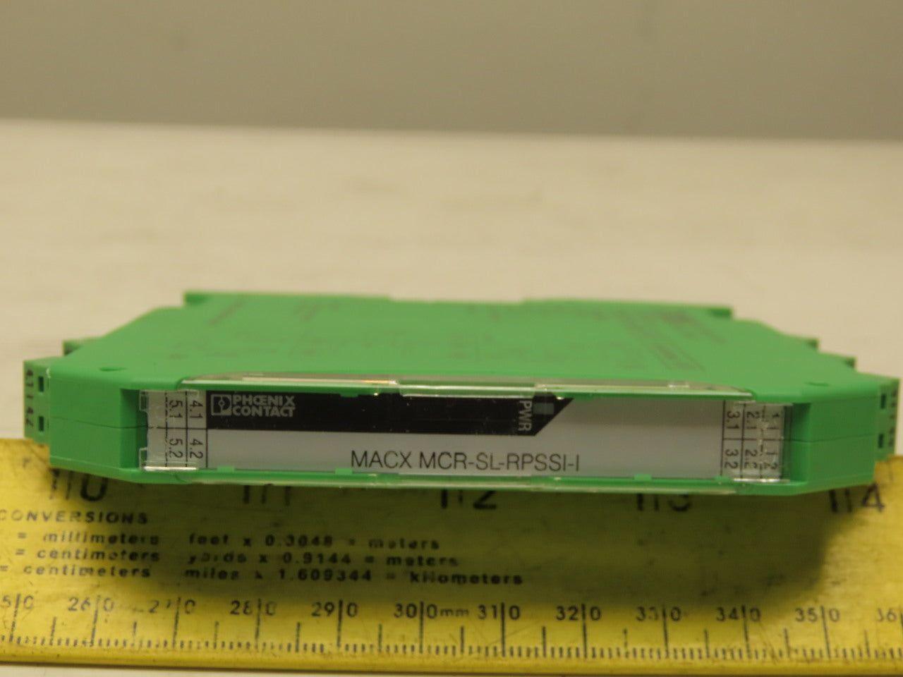 Phoenix Contact MACX MCR-SL-RPSSI-I Repeater Power Supply 30VDC