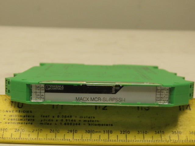 Phoenix Contact MACX MCR-SL-RPSSI-I Repeater Power Supply 30VDC