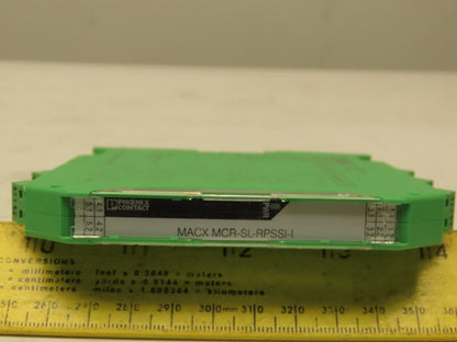 Phoenix Contact MACX MCR-SL-RPSSI-I Repeater Power Supply 30VDC