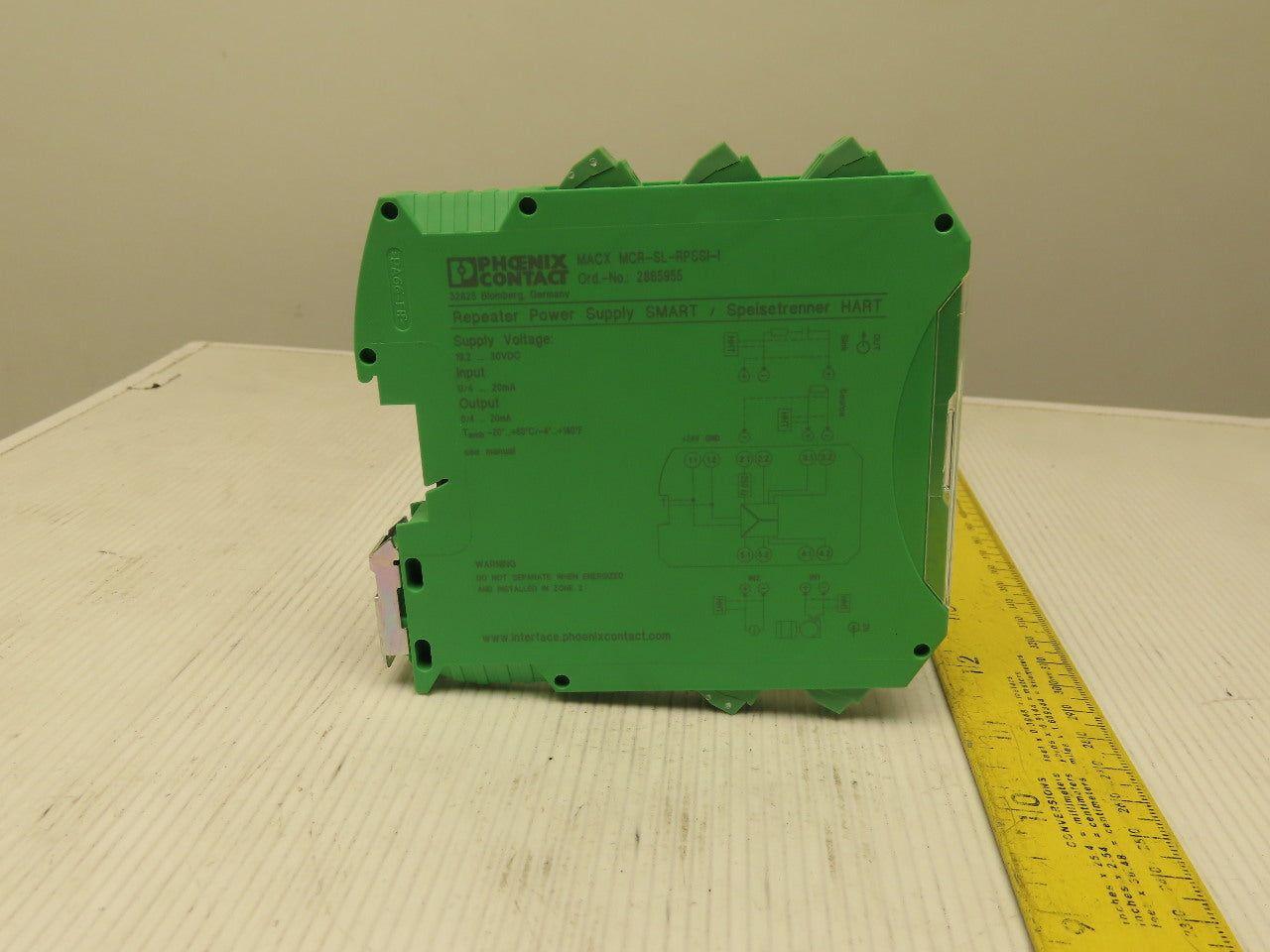 Phoenix Contact MACX MCR-SL-RPSSI-I Repeater Power Supply 30VDC