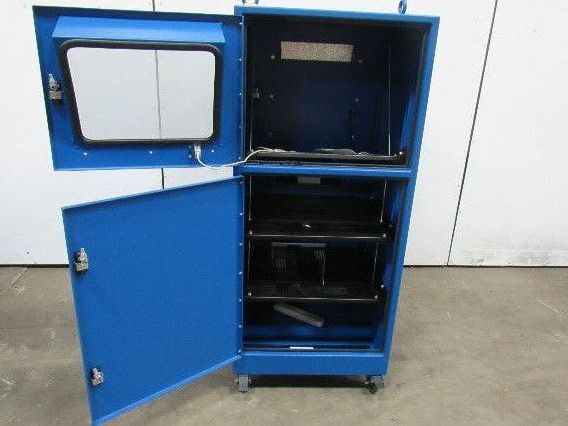 Ice/Stations IS56 Free Standing Enclosure W/McLean M28-0216-6013 AC Unit