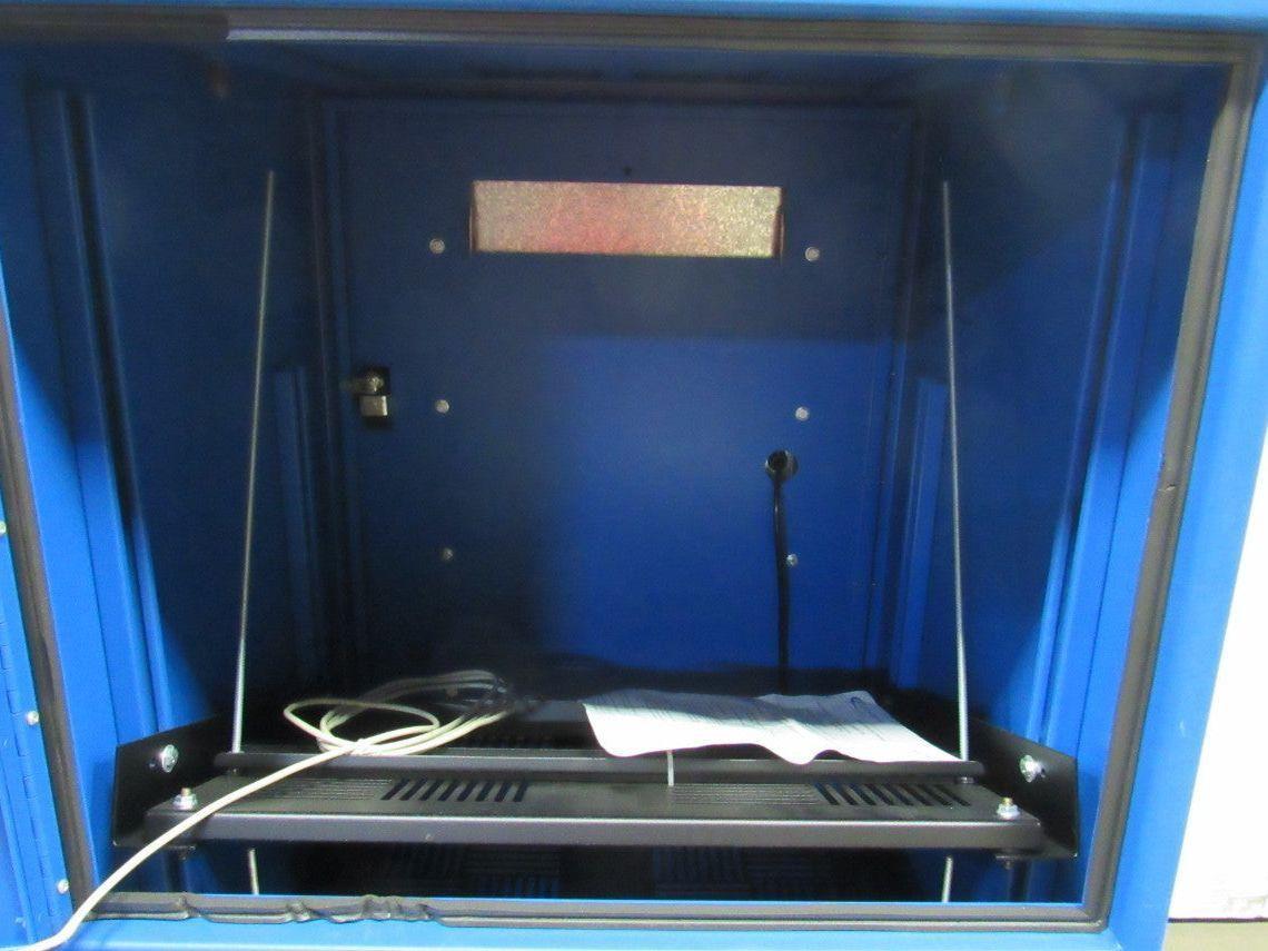 Ice/Stations IS56 Free Standing Enclosure W/McLean M28-0216-6013 AC Unit