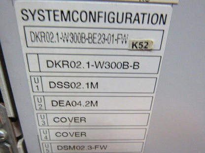 Indramat FWA DIAX03-ELS-05VRS-MS Servo Controller Drive DKR02.1-W300B-BE23-01-FW
