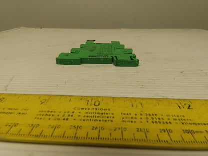 Phoenix Contact PLC-BPT-24DC/21 29 00 445 Relay Socket24VDC Lot of 4