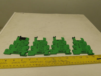 Phoenix Contact PLC-BPT-24DC/21 29 00 445 Relay Socket24VDC Lot of 4