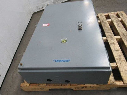 Square D 8901 SQC-8 Ser A 480V 3 Pole 100A Transfer Switch