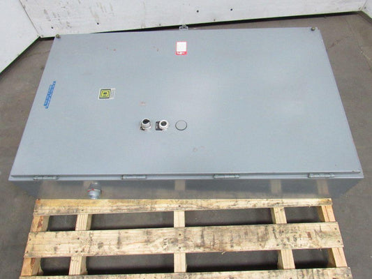 Square D 8901 SQC-8 Ser A 480V 3 Pole 100A Transfer Switch