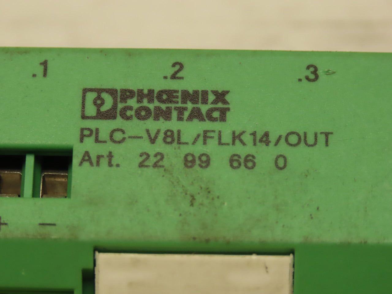 Phoneix Contact PLC-V8L/FLK14/OUT 2299660 System Connection 24V