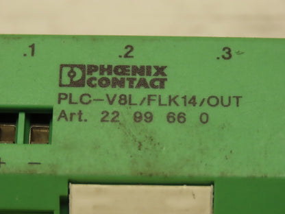 Phoneix Contact PLC-V8L/FLK14/OUT 2299660 System Connection 24V