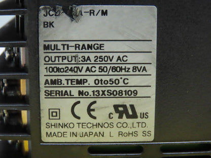 Shinko JCD-33A-R/M Multi-Range 3A 250V 100-240V Digital Indicating Controller