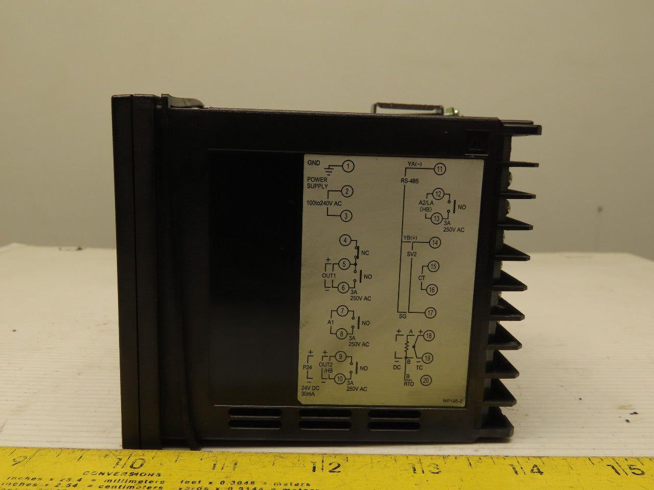 Shinko JCD-33A-R/M Multi-Range 3A 250V 100-240V Digital Indicating Controller