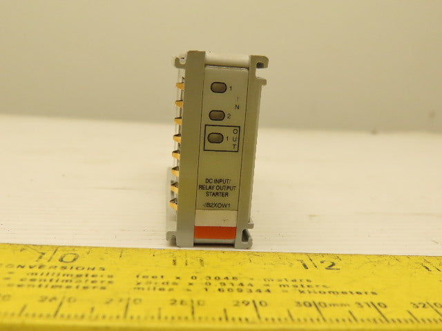 Allen Bradley 198-IB2XOW1/B IB2X0W1 DC Input Relay Output Series B
