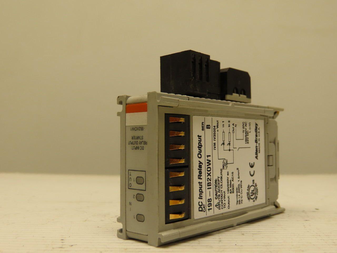 Allen Bradley 198-IB2XOW1/B IB2X0W1 DC Relay Output