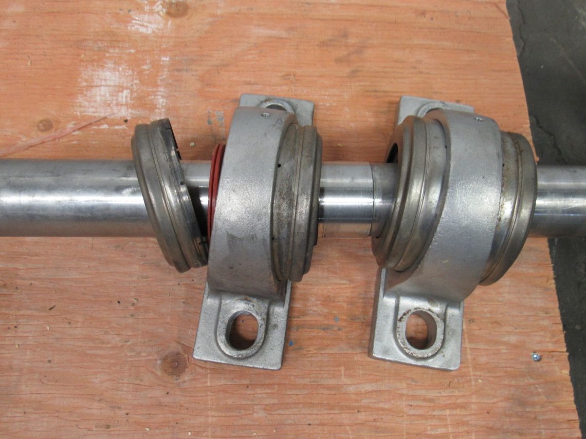 18" Steel 3 Blade Impeller Mixer W/1-15/16" Stainless Steel Shaft 72" OAL