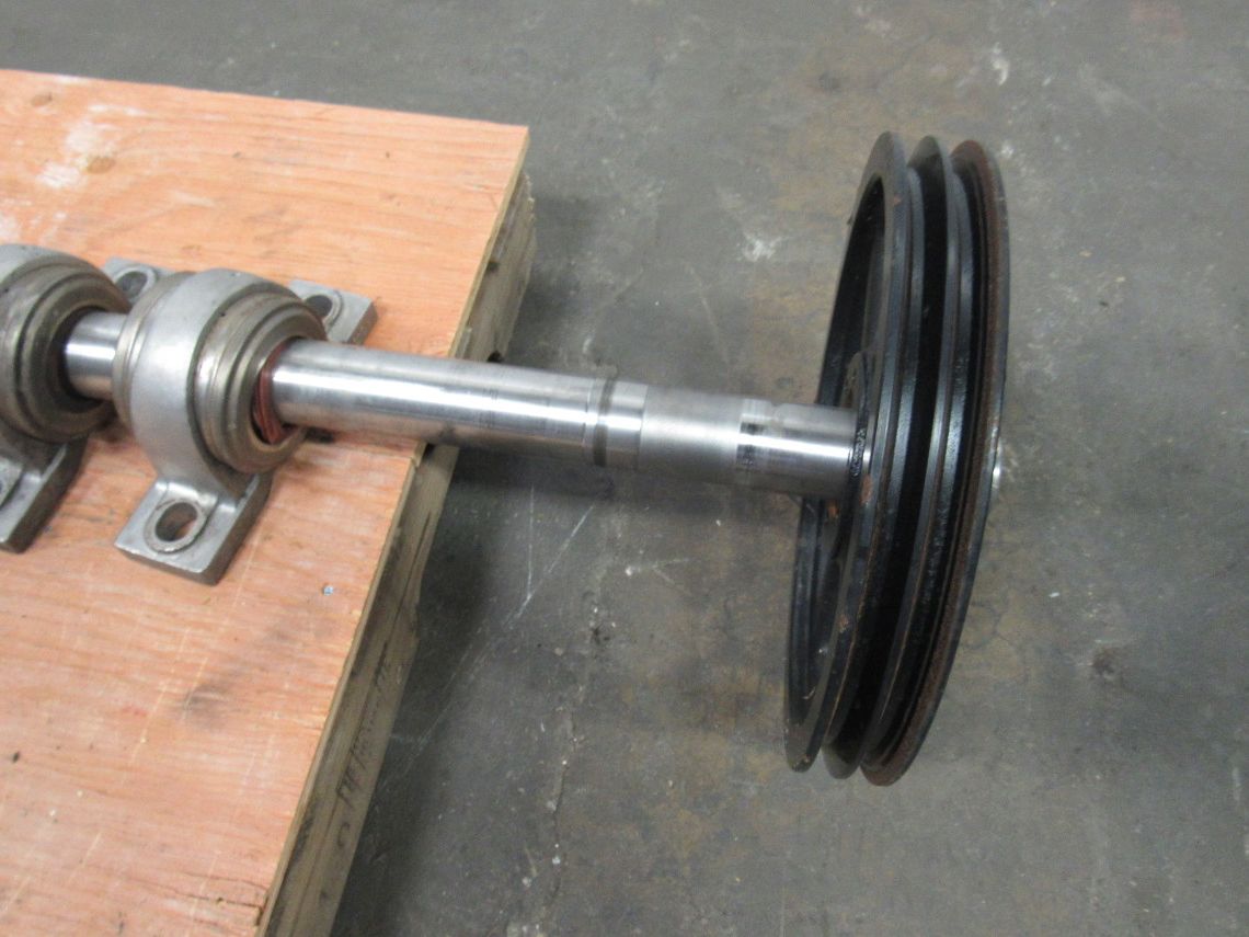 18" Steel 3 Blade Impeller Mixer W/1-15/16" Stainless Steel Shaft 72" OAL