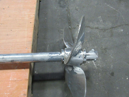 18" Steel 3 Blade Impeller Mixer W/1-15/16" Stainless Steel Shaft 72" OAL