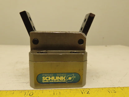 Schunk PWG60 302602 Automation Pneumatic Robot Gripper