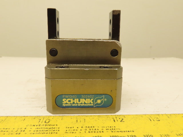 Schunk PWG60 302602 Automation Pneumatic Robot Gripper