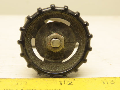 Hoke  2232F4Y Series 2200 Needle Valve 1/4" F NPT 316 Stainless Steel