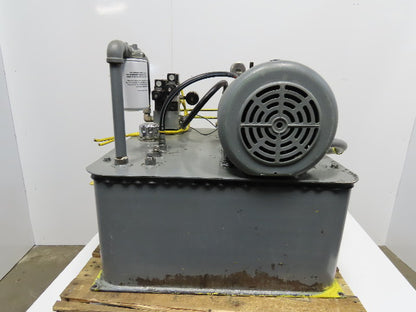 Continental PVR6-6B15-RF-0-1-H Hydraulic Power Unit 30Gal 5Hp 460V 6GPM 1500PSI