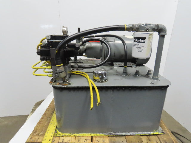 Continental PVR6-6B15-RF-0-1-H Hydraulic Power Unit 30Gal 5Hp 460V 6GPM 1500PSI