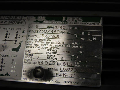 Northman VPVC-F40-A2-10 5Hp 208/230-460V Hydraulic Power Unit 10.5GPM 200-500PSI