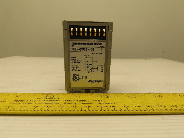 Allen Bradley 198-OW2S-Q5/A 0W2S-Q5 DNet - Sourced Giand Module Series A