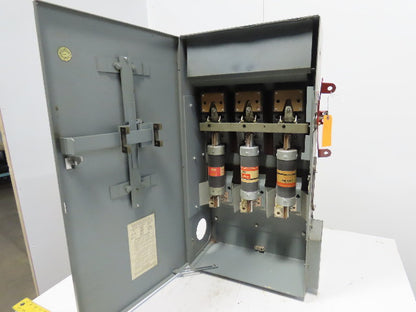 General Electric DFPH-365 600V 400A Bus Bussway Plug Fusible Disconnect