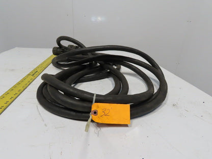 Amphenol/Cannon 31' Circular Connector Cord Assembly 51 Pin Male & Female