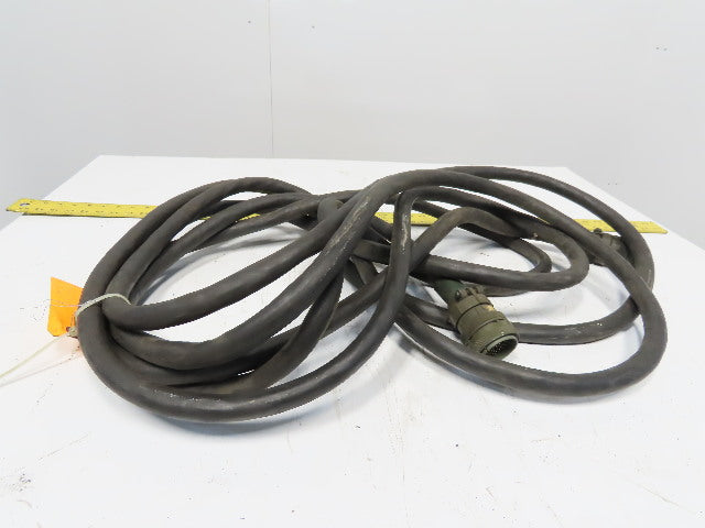 Amphenol/Cannon 31' Circular Connector Cord Assembly 51 Pin Male & Female