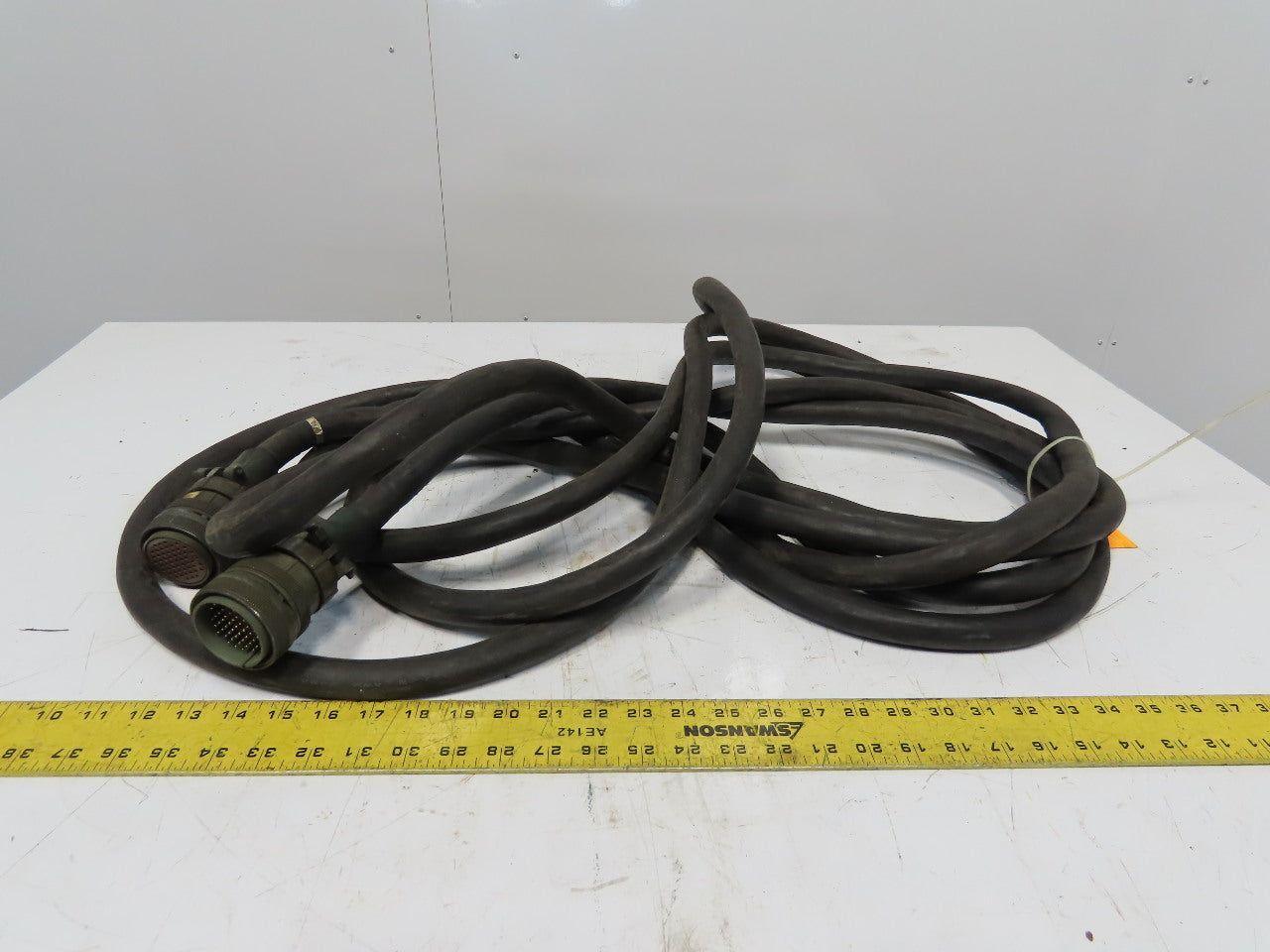Amphenol/Cannon 31' Circular Connector Cord Assembly 51 Pin Male & Female