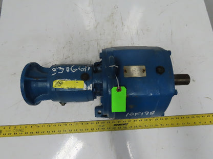 410:1 Ratio Helical Inline Gear Reducer 4.26RPM Output