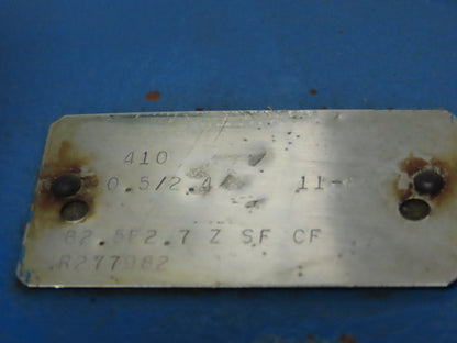 410:1 Ratio Helical Inline Gear Reducer 4.26RPM Output