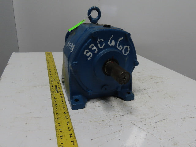 410:1 Ratio Helical Inline Gear Reducer 4.26RPM Output