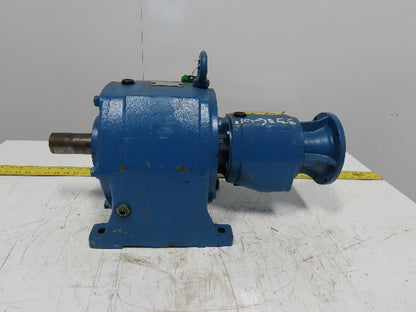 410:1 Ratio Helical Inline Gear Reducer 4.26RPM Output
