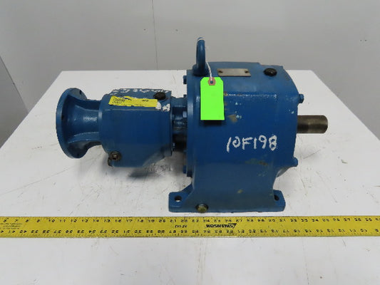 410:1 Ratio Helical Inline Gear Reducer 4.26RPM Output