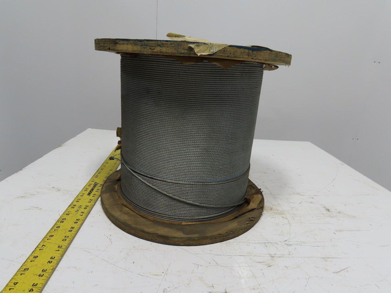 1/8" 7X19 Steel Aircraft Cable Wire Rope 3500+ Feet