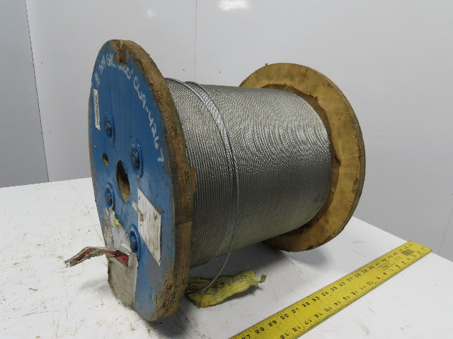 1/8" 7X19 Steel Aircraft Cable Wire Rope 3500+ Feet