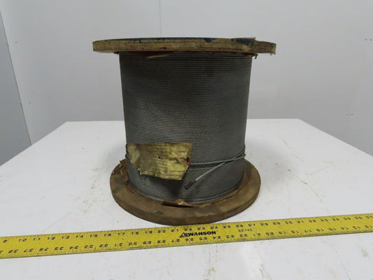 1/8" 7X19 Steel Aircraft Cable Wire Rope 3500+ Feet