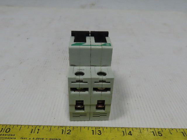 Moeller FAZ6-2-C32 32AMP 2 Pole Circuit Breaker DIN Rail Mount