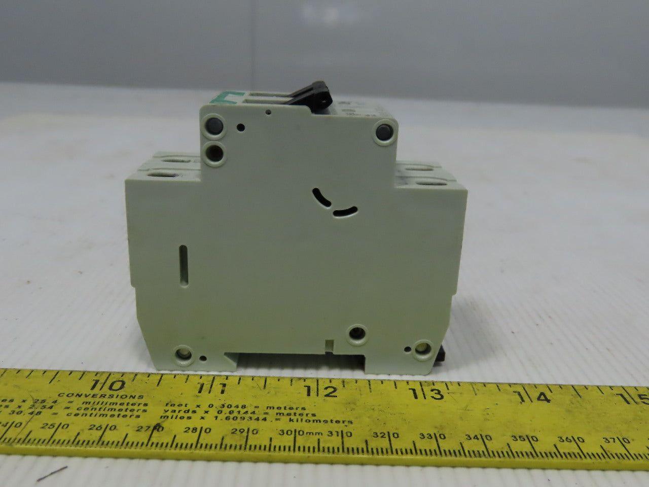 Moeller FAZ6-2-C32 32AMP 2 Pole Circuit Breaker DIN Rail Mount