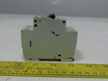Moeller FAZ6-2-C32 32AMP 2 Pole Circuit Breaker DIN Rail Mount