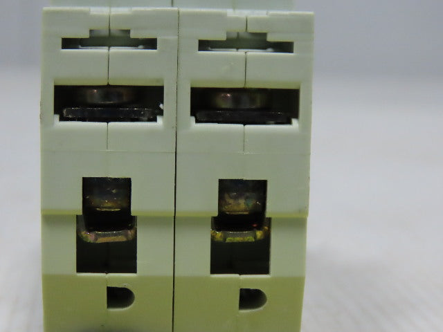 Moeller FAZ6-2-C32 32AMP 2 Pole Circuit Breaker DIN Rail Mount